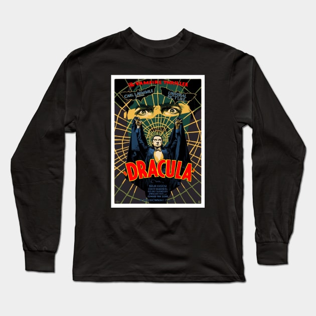 Dracula (1931) 5 Long Sleeve T-Shirt by GardenOfNightmares